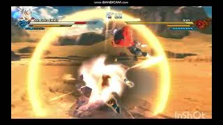 Miniature : dragon ball xenoverse2 Goku ultra instinct vs Jiren