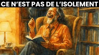 Miniature : Pourquoi les êtres éveillés préfèrent la solitude à la fausse compagnie?