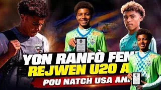 Miniature : 🚨YON TALAN KONFIME REJWEN U20 AN POU MATCH USA VS HAITI AN 😱