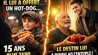 Miniature : Il lui a offert un simple hot-dog… 15 ans plus tard, le destin l' a rendu au centuple
