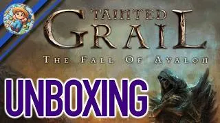 Miniature : #UNBOXING Tainted Grail : La Chute d'Avalon | Découverte des composants