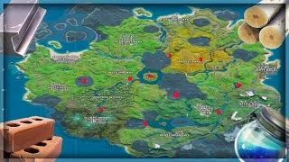 Miniature : (DEFIS) DÉCOUVRIR LES 10 LIEUX NOTABLES SUR FORTNITE CHAP 2/SAISON 1!!!!