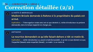 Miniature : Discours rapporté 1ère année BAC 