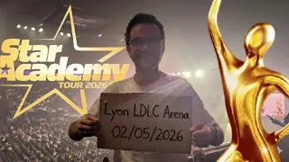 Miniature : STAR ACADEMY TOUR 2026 : J'étais au concert événement à la LDLC Arena de Lyon 🎤