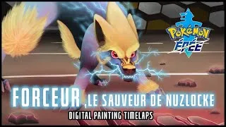 Miniature : [SPEED ART] Forceur le sauveur de nuzlocke