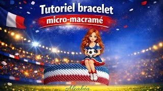 Miniature : Tutoriel Micro-macramé bracelet "Fanwave"