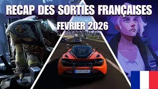 Miniature : RECAP SORTIES JV - Février 2026 : Nacon charbonne ce mois-ci