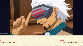 Miniature : Bande Rythmo - Ace Attorney : Introduction de Godot