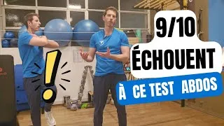 Miniature : 9 personnes sur 10 échouent à ce test d’abdos (et vous ?)
