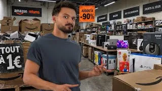 Miniature : J’infiltre un MAGASIN de RETOURS AMAZON (risqué ou rentable ?)