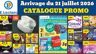 Miniature : catalogue LECLERC du 21 juillet au 1er août 2026 ✅ Arrivage du jour 🔥 Promos deals maison pub