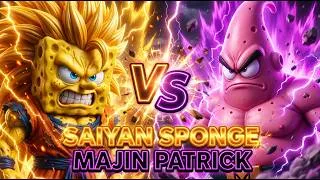 Miniature : I RECREATED A BATTLE BETWEEN SAIYAN SPONGE AND MAJIN PATRICK USING AI… ⚡🔥