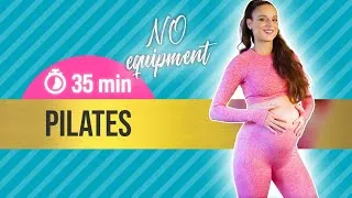Miniature : 35 min PILATES doux pour DÉBUTANT·E·S et FEMMES ENCEINTES - Sans matériel, à la maison