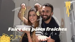 Miniature : Réaliser des PÂTES FRAÎCHES MAISON de A à Z : raviolis, tagliatelles avec et sans machine