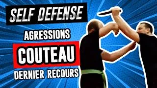 Miniature : Agressions au couteau = Défenses de dernier recours (Self défense - Combat de rue)