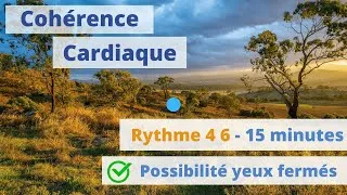 Miniature : Cohérence cardiaque de 15 minutes Possibilité yeux fermés Rythme 4-6 : Relaxation par la respiration