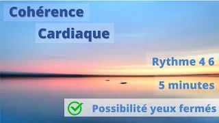 Miniature : Cohérence cardiaque de 5 minutes. Possibilité yeux fermés Rythme 4-6 pour plus d'efficacité