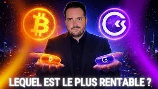 Miniature : GoMining vs Acheter du BTC directement : Lequel est le plus rentable ? 🟣🟠