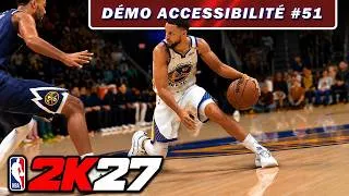 Miniature : 🏀 NBA 2K27 EST-IL VRAIMENT ACCESSIBLE ? ♿️ | DÉMO ACCESSIBILITÉ #51