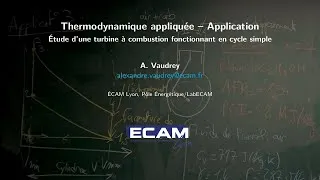Miniature : Travaux dirigés de thermodynamique appliquée-Les turbines à combustion