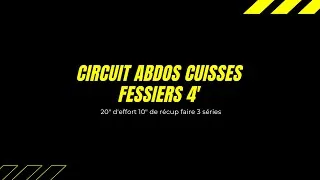 Miniature : Circuit n°2 Abdos Cuisses Fessiers pour tous à la maison