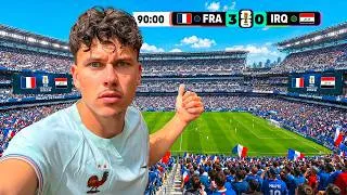 Miniature : J’étais au match France–Irak interrompu par une tempête ⛈️😳