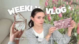Miniature : Je ne peux plus donner mon sang & unboxing vitrail