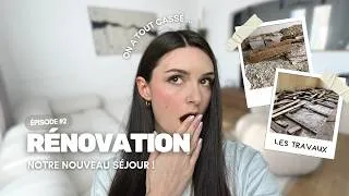 Miniature : On a refait notre séjour et on a tout cassé (avant/après)
