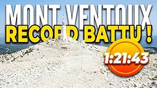 Miniature : Je bats mon record perso sur le Ventoux par Malaucène ! 1h21 !