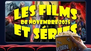 Miniature : LES FILMS ET SÉRIES DE NOVEMBRE 2025