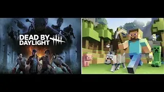 Miniature : Dead by Daylight et Minecraft - Je me fais attaquer par un mini zombie😭