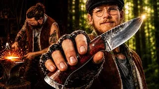 Miniature : Comment forger un couteau de A à Z pour survivre en forêt ! 