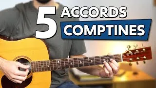 Miniature : Le secret de toutes les chansons grâce... à 5 comptines ! Tuto guitare