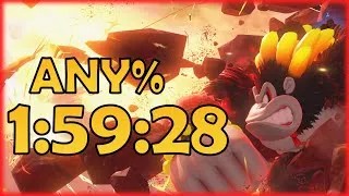Miniature : Speedrun Donkey Kong Bananza Any% 1:59:28