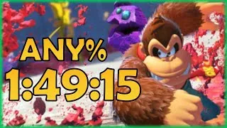 Miniature : Speedrun Donkey Kong Bananza Any% 1:49:15