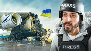 Miniature : Je découvre le plus Gros Avion du Monde Détruit #UKRAINE