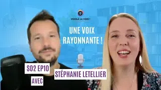 Miniature : Voixlà la voix ! S02 EP10 : Stéphanie Letellier : Une voix entre scène et micro