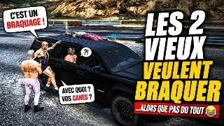 Miniature : Deux vieux veulent braquer… sauf que rien n’était prévu 😂 | GTA RP