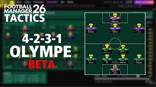 Miniature : FM 26 BETA Tactics | 4231 Olympe - Les prémices de la META ?