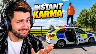 Miniature : ILS FONT LES MALINS DEVANT LA POLICE 😂 (Instant Karma)