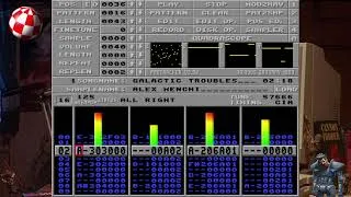 Miniature : Amiga 500 - Alex Menchi - Galactic Troubles