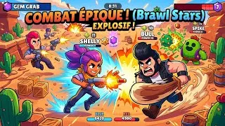 Miniature : COMBAT EPIQUE (BRAWL STARS ) explosif gameplays 