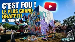 Miniature : Cest fou le plu grand graffiti du monde (plein champ 2026 ) parti 3  final ❤️