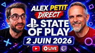 Miniature : 🔴ALEX PETIT DIRECT : STATE OF PLAY 2 JUIN 2026