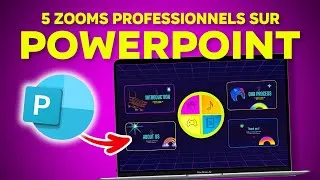 Miniature : Tutoriel Complet PowerPoint Animations de Zooms [5 Astuces Pour Utiliser les Zooms sur PowerPoint]