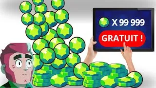 Miniature : COMMENT avoir plein de GEMMES sur Brawl Stars