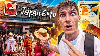 Miniature : J'ACHÈTE 1500€ DE POKÉMON à la Japan ÉXPO 💸 4H d'attente pour cette Carte ...