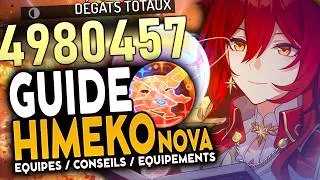 Miniature : DPS fabuleux ! | Guide HIMEKO NOVA : Teams, Reliques & Cônes | Honkai Star Rail