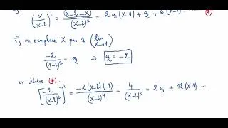 Miniature : Comment décomposer une fraction rationnelle par la méthode des dérivées successives ?