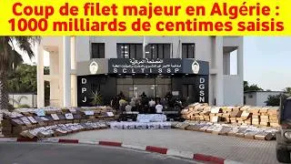 Miniature : Saisie record en Algérie : 1000 milliards de centimes, corruption, un réseau international démantelé